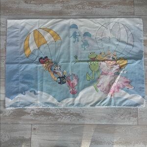 Rare Vintage 80s Martex The Muppets Pillow Case